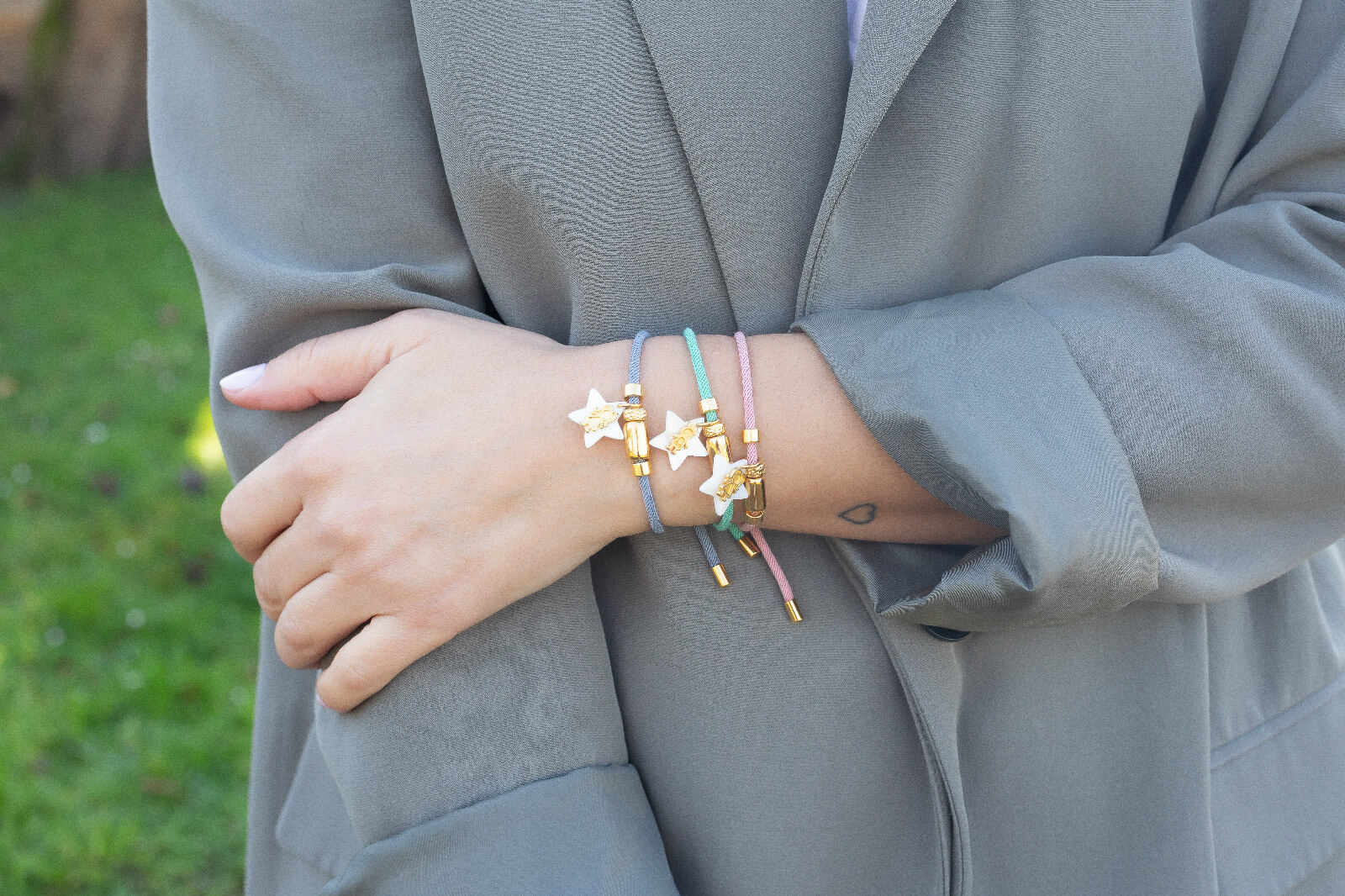 Bisutería 6 pulseras estrellas